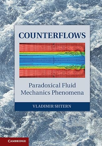 counterflows paradoxical fluid mechanics phenomena 1st edition vladimir shtern 8175965835, 978-1107027596