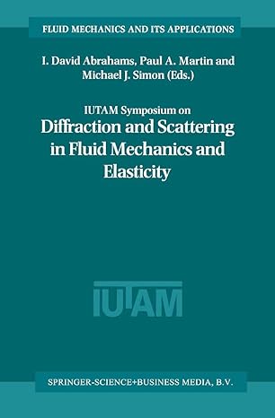 iutam symposium on diffraction and scattering in fluid mechanics and elasticity proceeding of the iutam