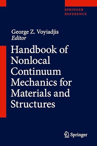 handbook of nonlocal continuum mechanics for materials and structures 1st edition george z voyiadjis