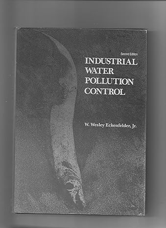 industrial water pollution control 1st edition w wesley eckenfelder jr b0000cngve