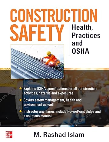 construction safety health practices and osha 1st edition m rashad islam 1264257821, 978-1264257829