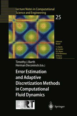 lecture notes in computational science and engineering #25 error estimation and adaptive discretization