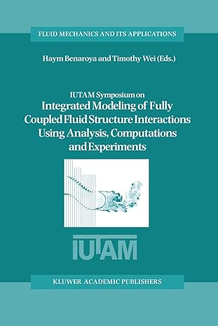 iutam symposium on integrated modeling of fully coupled fluid structure interactions using analysis