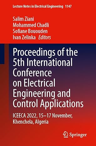 proceedings of the 5th international conference on electrical engineering and control applications volume 1
