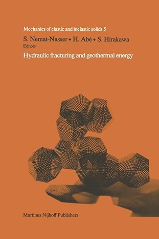 hydraulic fracturing and geothermal energy proceedings of the first japan united states joint seminar on