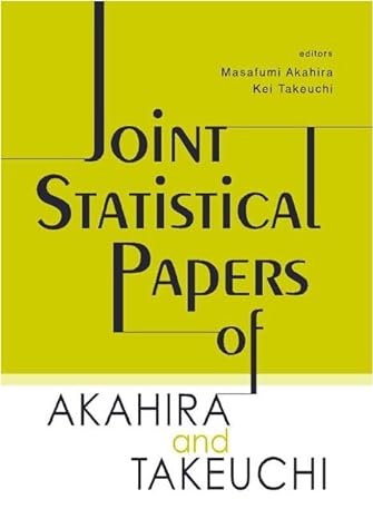 joint statistical papers of akahira and takeuchi 1st edition masafumi akahira ,kei takeuchi 9812383778,