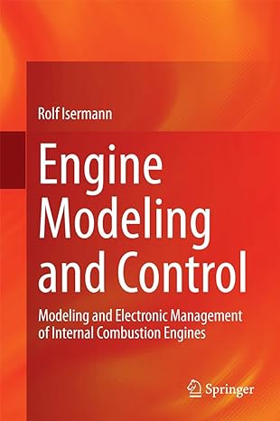 engine modeling and control modeling and electronic management of internal combustion engines 2014th edition