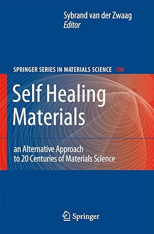 self healing materials an alternative approach to 20 centuries of materials science 2007th edition sybrand