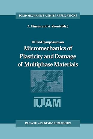 iutam symposium on micromechanics of plasticity and damage of multiphase materials proceedings of the iutam