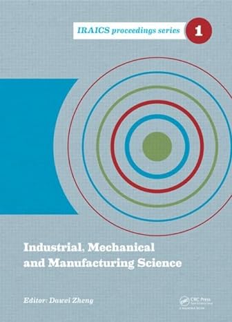industrial mechanical and manufacturing science proceedings of the 2014 international conference on