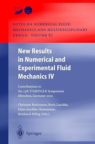 new results in numerical and experimental fluid mechanics iv contributions to the 13th stab/dglr symposium