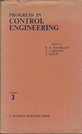 progress in control engineering volume 3 1st edition r h higgins macmillan b000xz2x5c