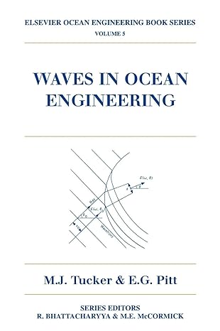 waves in ocean engineering 1st edition m j tucker ,e g pitt 0080435661, 978-0080435664