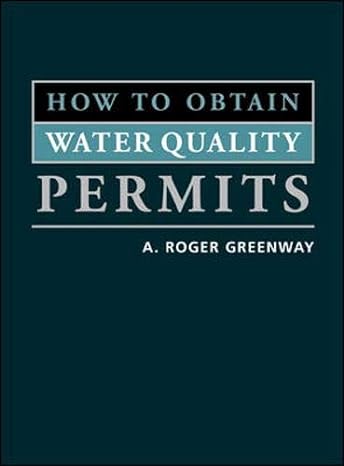 how to obtain water quality permits 1st edition a roger greenway 0071379789, 978-0071379786