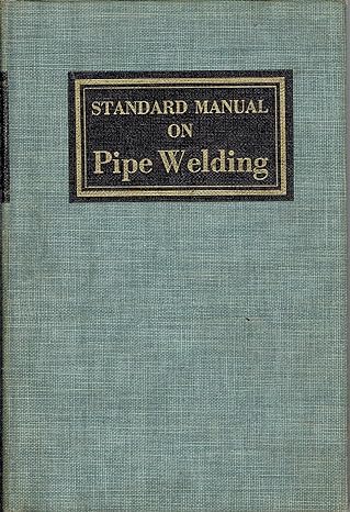 standard manual on pipe welding 1st edition piping air conditioning contractors national assn heating