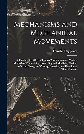 mechanisms and mechanical movements a treatise on different types of mechanisms and various methods of