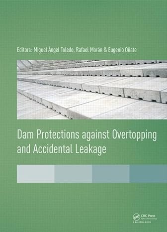 dam protections against overtopping and accidental leakage 1st edition miguel angel toledo ,rafael moran