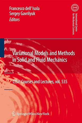 variational models and methods in solid and fluid mechanics 2011th edition francesco dell'isola ,sergey