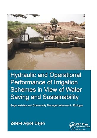 hydraulic and operational performance of irrigation schemes in view of water saving and sustainability sugar