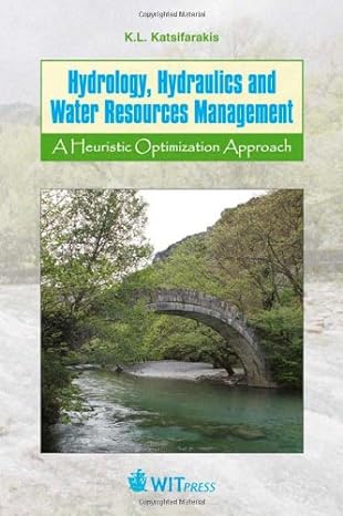 hydrology hydraulics and water resources management a heuristic optimization approach state of the art in