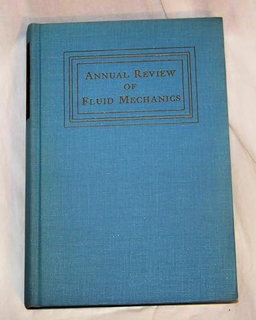 annual review of fluid mechanics volume 1 1st edition william r sears ,milton van dyke 0824307011,