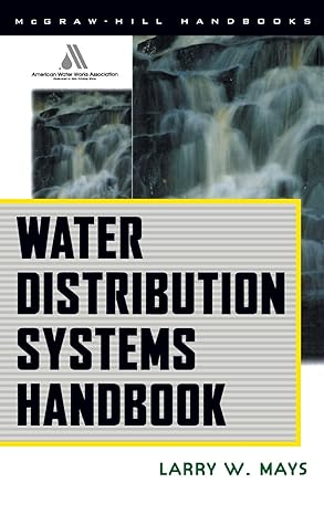 water distribution system handbook 1st edition larry w mays 0071342133, 978-0071342131