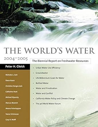the worlds water 2004 2005 the biennial report on freshwater resources 1st edition peter h gleick ,pacific