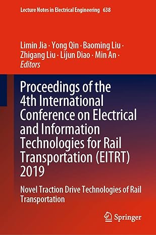 proceedings of the 4th international conference on electrical and information technologies for rail