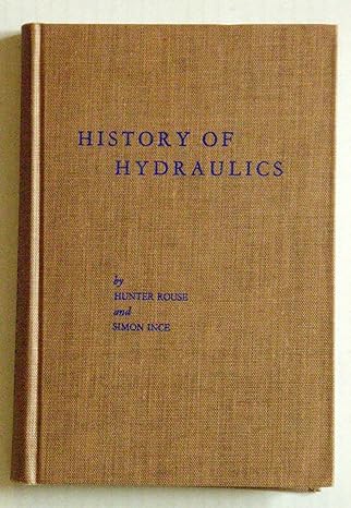 history of hydraulics 1st edition hunter rouse ,simon ince b0006av6z2