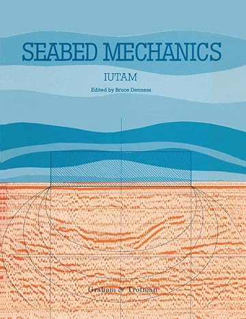 seabed mechanics edited proceedings of a symposium sponsored jointly by the international union of