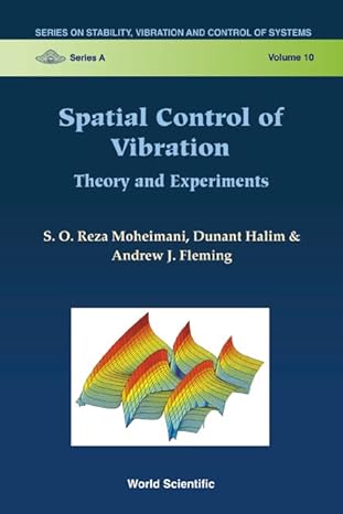 spatial control of vibration theory and experiments 1st edition s o reza moheimani ,dunant halim ,andrew j
