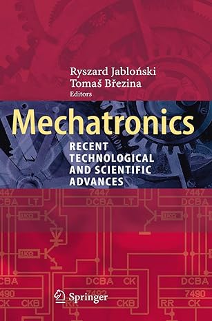 mechatronics recent technological and scientific advances 2012th edition ryszard jablonski ,tomas brezina