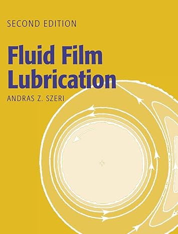 fluid film lubrication 2nd edition andras z szeri 0521898234, 978-0521898232