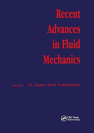 recent advances in fluid mechanics 1st edition p l sachdev ,m venkatachalappa 9056991531, 978-9056991531