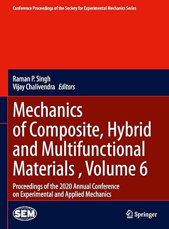 mechanics of composite hybrid and multifunctional materials volume 6 proceedings of the 2020 annual