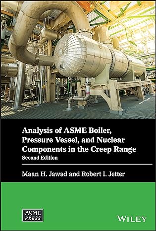 analysis of asme boiler pressure vessel and nuclear components in the creep range 2nd edition maan h jawad