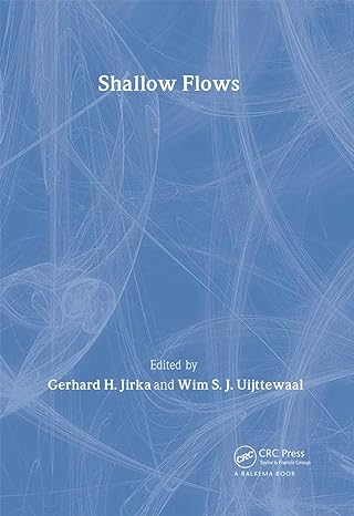 shallow flows research presented at the international symposium on shallow flows delft netherlands 2003 1st