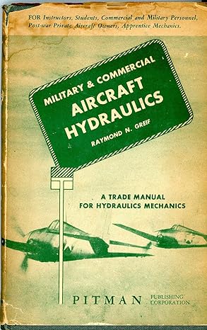 military and commercial aircraft hydraulics 1st edition raymond n greif b0007el5vm