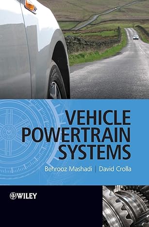 vehicle powertrain system 1st edition david crolla ,behrooz mashadi 0470666021, 978-0470666029