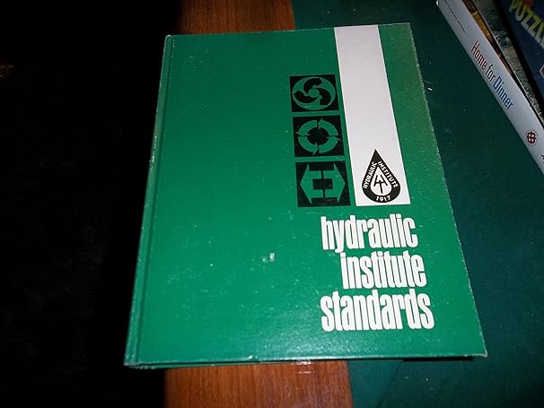 hydraulic institute standards for centrifugal rotary and reciprocating pumps 1st edition unknown b000ri3c0a