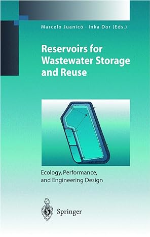 hypertrophic reservoirs for wastewater storage and reuse ecology performance and engineering design 1st