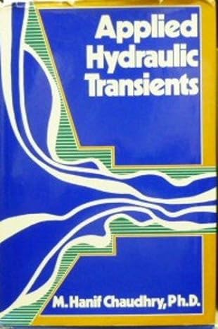 applied hydraulic transients 1st edition m hanif chaudhry 0442215177, 978-0442215170