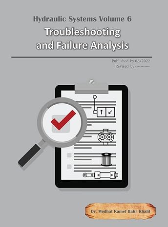 hydraulic systems volume 6 troubleshooting and failure analysis 1st edition dr medhat khalil 0997763469,