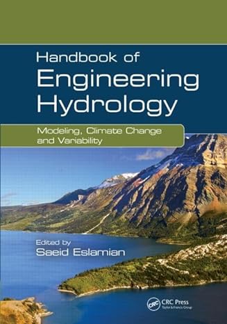 handbook of engineering hydrology modeling climate change and variability 1st edition saeid eslamian