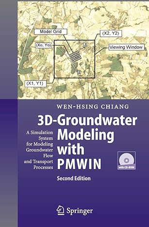 3d groundwater modeling with pmwin a simulation system for modeling groundwater flow and transport processes