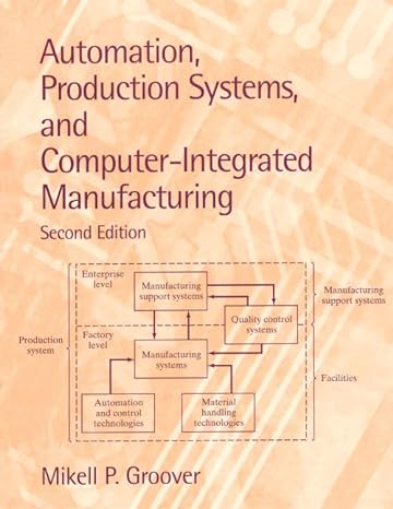 automation production systems and computer integrated manufacturing 2nd edition mikell p groover 0130889784,