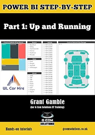 power bi step by step part 1 up and running power bi mastery through hands on tutorials 1st edition grant
