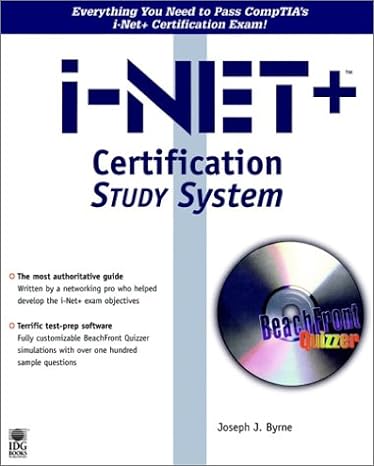 i net+ certification study system 1st edition joseph j byrne 0764546554, 978-0764546556