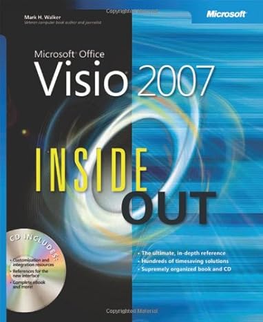 microsoft office visio 2007 inside out 1st edition mark h walker ,mark walker 0735623295, 978-0735623293