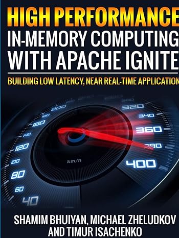 high performance in memory computing with apache ignite null edition shamim bhuiyan ,michael zheludkov ,timur